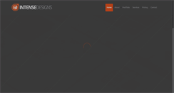 Desktop Screenshot of intensedesigns.com.au