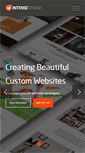 Mobile Screenshot of intensedesigns.com.au